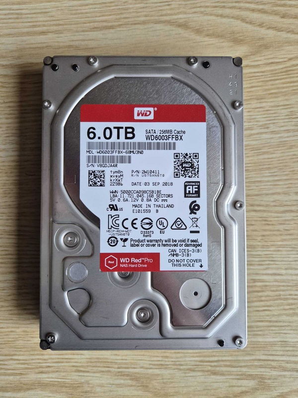 WD Red Pro (256MB cache), 6TB aangeboden - Vraag & Aanbod - Tweakers