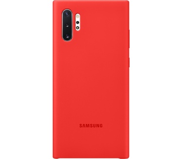 Samsung Silicone Cover Galaxy Note 10+ (Galaxy Note10+) Rood