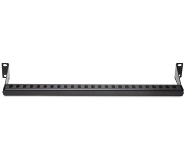 Startech.com 1U Rackmonteerbare Kabelorganizer met Verstelbare Diepte, Kabelhouder voor 19" Racks/Serverkasten, Horizontale Kabelgeleider voor Patch Panelen/Switches/PDUs