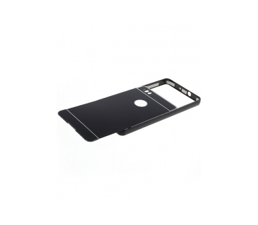 Huawei Ascend Huawei Ascend P8 Lite Back And Frame Case Zwart