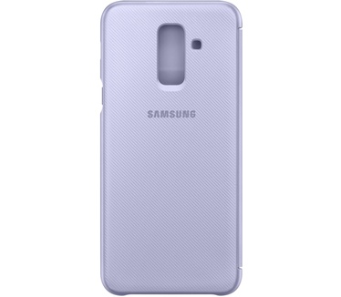 Samsung Galaxy A6+ Wallet Cover (Galaxy A6+) Paars
