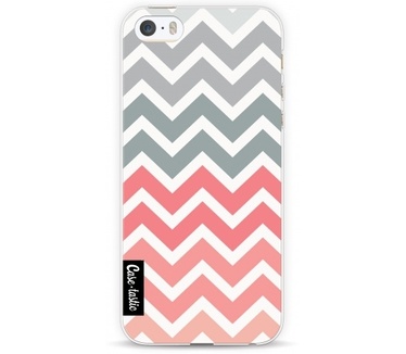 Casetastic Softcover Apple iPhone 5S - Tiffany Pink Chevron