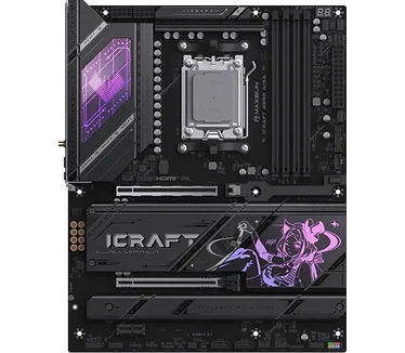 Maxsun MS-iCraft B850 AIGA socket AM5 moederbord