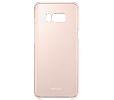 Samsung Galaxy S8 Plus Clear Cover  Roze