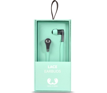 Fresh 'n Rebel Lace Earbuds - Peppermint