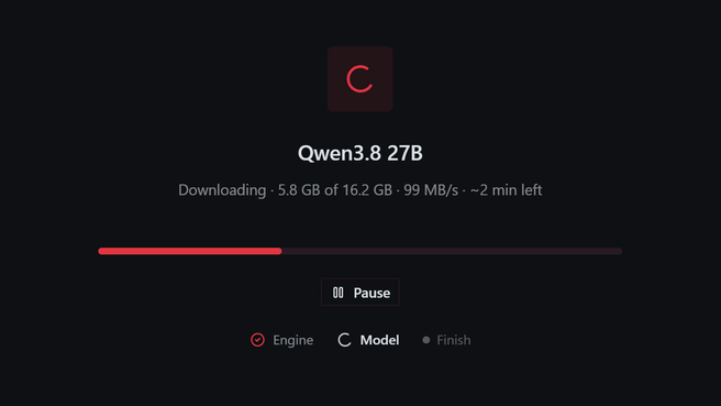 In Hermes Agent download je in een paar klikken een lokaal AI-model.