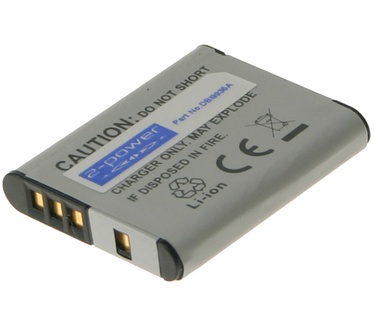 2-Power Digital Camera Battery 3.7V 770mAh