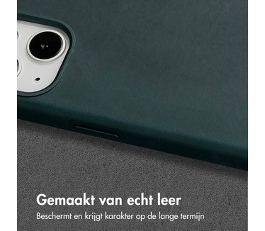 Accezz Vintage Leather Magsafe Backcover