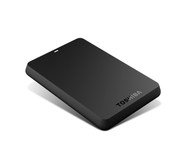 Toshiba Canvio 3.0 Basics Portable Hard Drive 500GB Zwart
