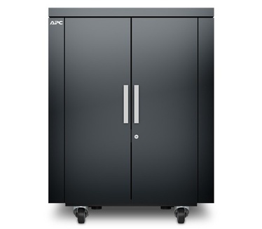 APC NetShelter CX 18U Geluiddempende 'Server Room in a Box', Shock Packaging, Donker Grijs