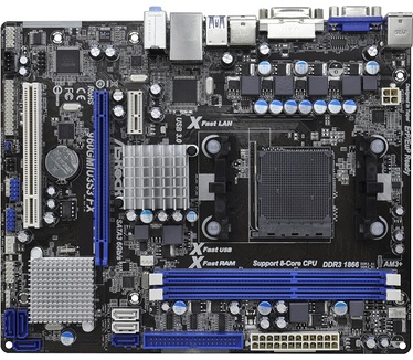 ASRock Asrock Asrock 960GM/U3S3 FX AM3+ AM3 Micro ATX (960GM/U3S3 FX)