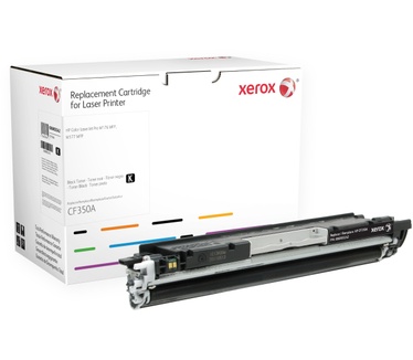 Xerox Zwarte toner cartridge. Gelijk aan HP CF350A. Compatibel met HP Colour LaserJet Pro M176 MFP, Colour LaserJet Pro M177 MFP