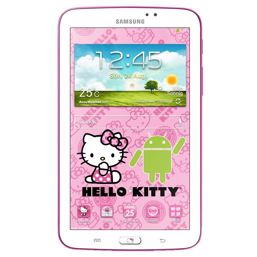 biografie landbouw Inademen Samsung Galaxy Tab 3 7" Hello Kitty Wit - Kenmerken - Tweakers