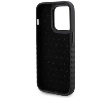 Mercedes-Benz Smooth Back Case - iPhone 15 Pro Max (6.7") - Zwart Zwart