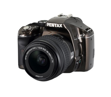 Pentax K-x + DA-L 18-55mm Blauw