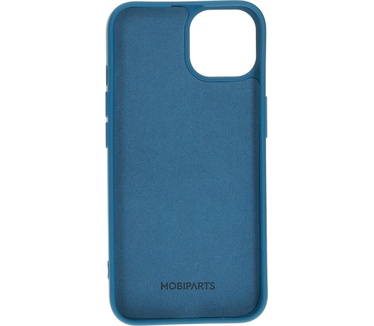 Mobiparts Silicone Cover Apple iPhone 13 Blueberry Blue