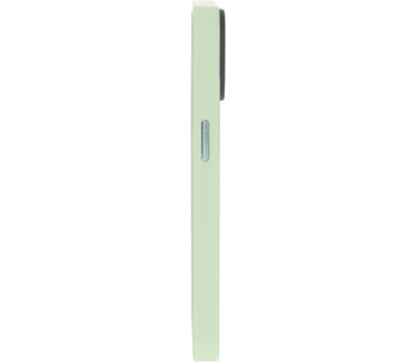 Mobiparts Hardcover Apple iPhone 14/13 Satin Light Green Ltd Edition (Magsafe Compatible)