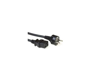 Advanced Cable Technology 230V aansluitkabel schuko male - C19
