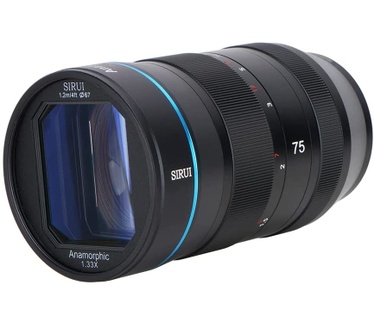 Sirui 75mm f/1.8 Anamorphic Lens 1.33x