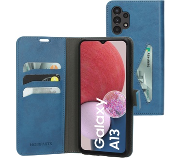 Mobiparts Classic Wallet Case Samsung Galaxy A13 4G (2022) Steel Blue