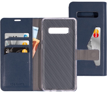 Mobiparts Classic Wallet Case Samsung Galaxy S10 Plus Blue