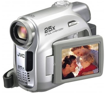 JVC GR-D320 (0.8MP, 25x zoom, 42-1050mm, f/2.0, miniDV, EIS)