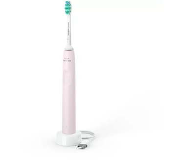 Philips Sonicare Sonicare 2100-serie Sonische elektrische tandenborstel, slank en ergonomisch design, Smartimer en Quadpacer, HX3651/11