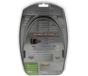 Monster Cable 140743-00 Grafiet, Platinum, Zwart