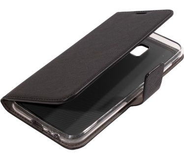 Mobiparts Saffiano Wallet Case Samsung Galaxy J6 Plus (2018) Black