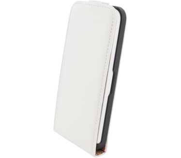 Mobiparts Premium Flip Case Apple iPhone 5C White