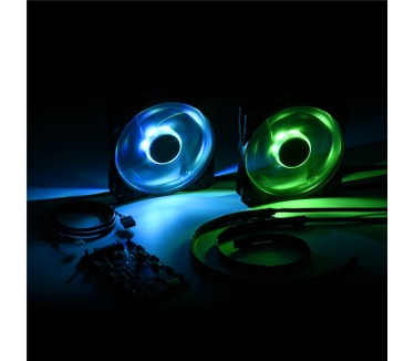 Sharkoon Pacelight RGB Fan F1 case fan, 120mm
