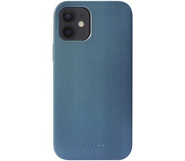 Accezz Leather Backcover met MagSafe iPhone 12 Mini - Donkerblauw