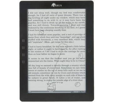 Icarus eXceL 9.7i e-reader (Met hoes) Zwart