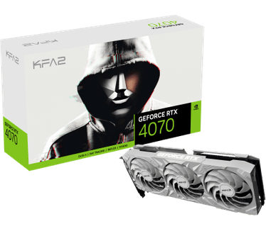 KFA2 GeForce RTX 4070 1-Click OC White 3X