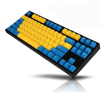 Leopold FC900R PD ye/bl PBT MX brown US