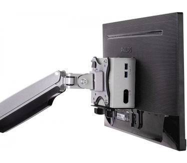 Techly Under Desk Adjustable CPU Support