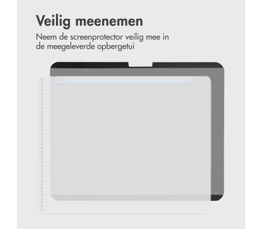 Accezz Magnetische Privacy screenprotector tablet