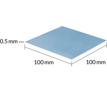 Arctic TP-3 0.5mm, 100 x 100 mm, 1-pack