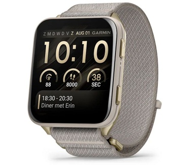 Garmin X1 Goud (Grijze Nylon Band), Zwart (Zwart)