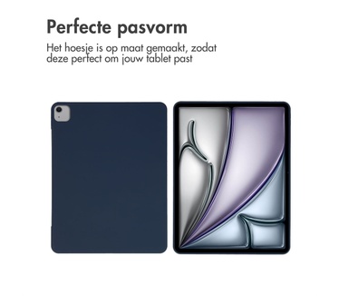 Accezz Liquid Silicone Backcover met penhouder