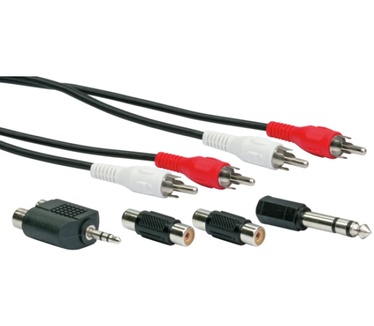 Schwaiger 2 x RCA/2 x RCA 2.5m