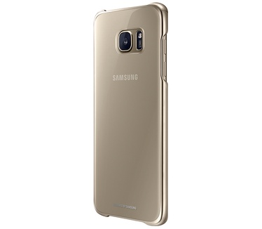 Samsung Galaxy S7 edge Clear Cover  Goud