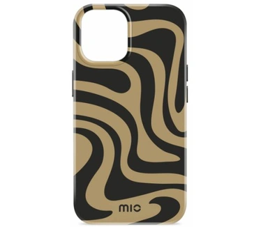 Mio Back Cover Zwart/Goud Magnetisch Apple iPhone 16e