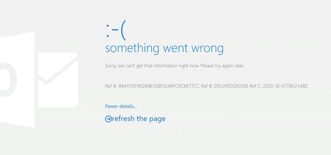 Outlook-storing