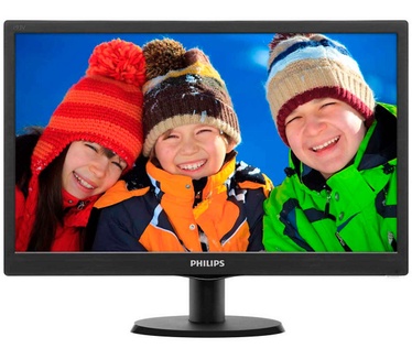 Philips V-line 193V5LSB2 Zwart