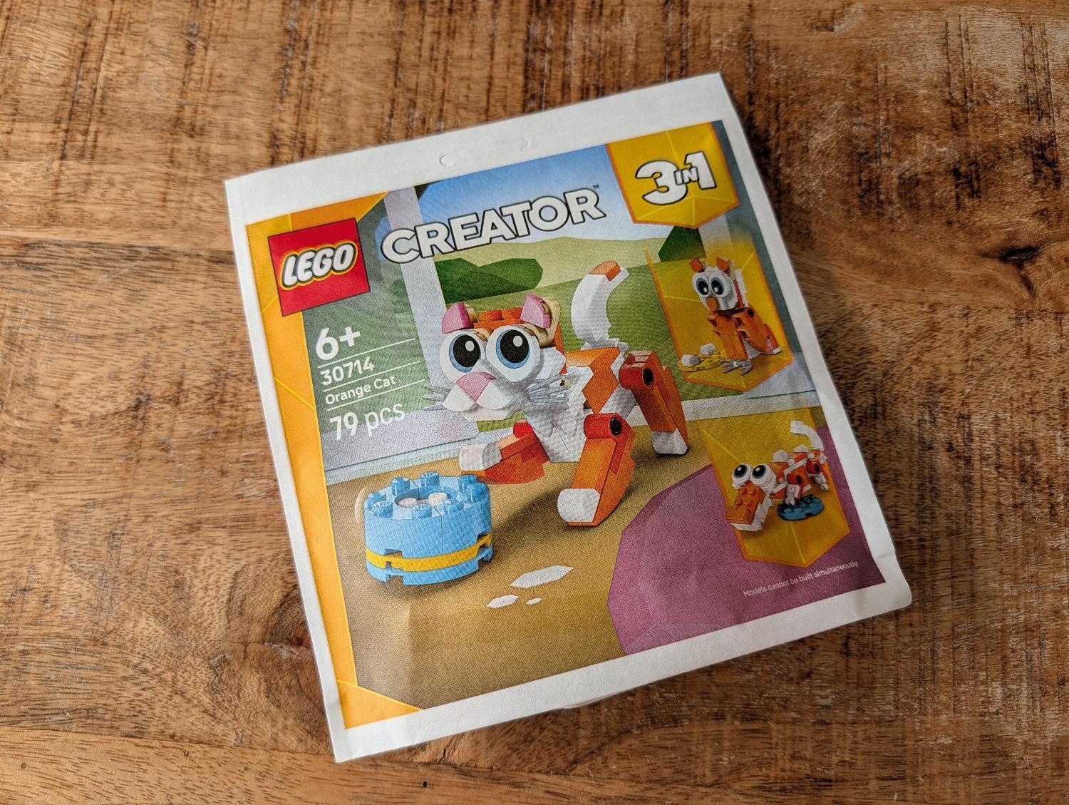 Lego - Creator 3-in-1 - Orange Cat - #30714
