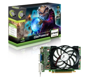 Point of View GeForce GT240 GPU