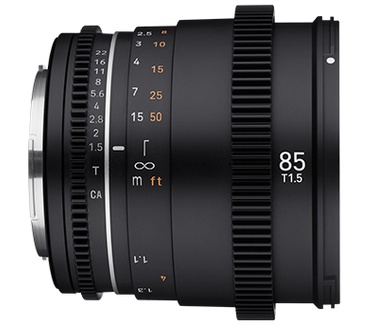Samyang Optics VDSLR 85mm T1.5 MK2