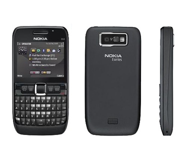 Nokia E63 Zwart