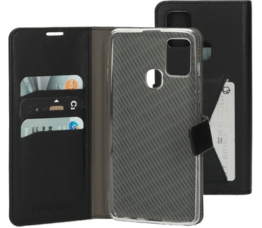 Mobiparts Classic Wallet Case Samsung Galaxy A21s (2020) Black